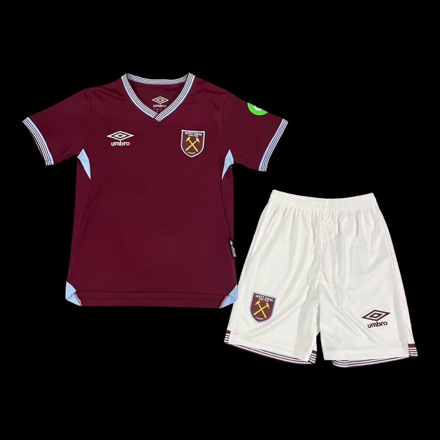 Acheter West Ham Maillot Domicile 2526 – Enfant - Maillot pas cher